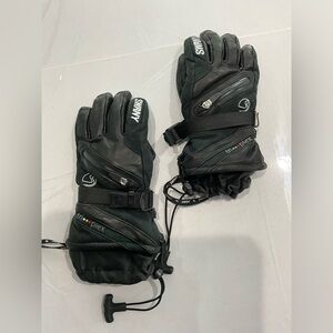 Swany bison leather ski gloves men’s small